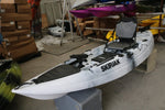 Load image into Gallery viewer, The SkipJak FishJak 10 - Deluxe Sit On Top Kayak Lake Land Kayaks White Black Camo 
