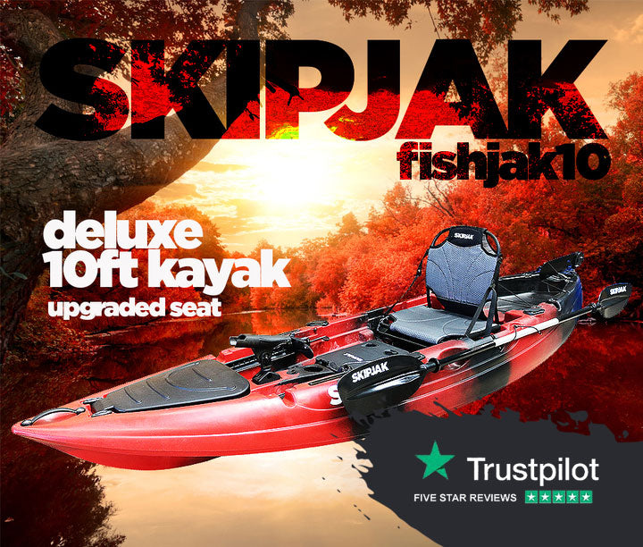 The SkipJak FishJak 10 - Deluxe Sit On Top Kayak Kayaks SKIPJAK 