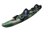 Load image into Gallery viewer, The SkipJak DUO - Tandem Two person and Family Kayak Lake Land Kayaks Jungle Camo 
