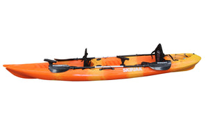Skipjak Twin Kayak Lake Land Kayaks Orange/Yellow 