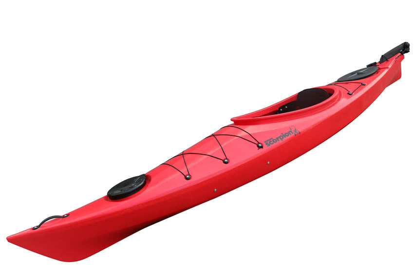 The SkipJak Scorpion 11.5 Lake Land Kayaks Red 