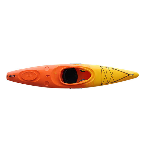 SKIPJAK Crossover 3.9 Sea Touring Kayak Kayaks SKIPJAK Orange Yellow Marble 