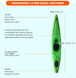 Load image into Gallery viewer, SKIPJAK Crossover 3.9 Sea Touring Kayak Kayaks SKIPJAK 
