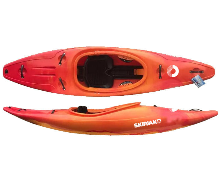 SKIPJAK Viper - Whitewater Kayak Kayaks SKIPJAK Orange Yellow Swirl 