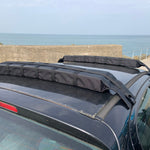 Load image into Gallery viewer, Single soft padded roof rack Lake Land Kayaks 
