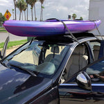 Load image into Gallery viewer, Single soft padded roof rack Lake Land Kayaks 
