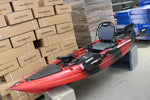 Load image into Gallery viewer, The SkipJak FishJak 10 - Deluxe Sit On Top Kayak Lake Land Kayaks Red &amp; Black 
