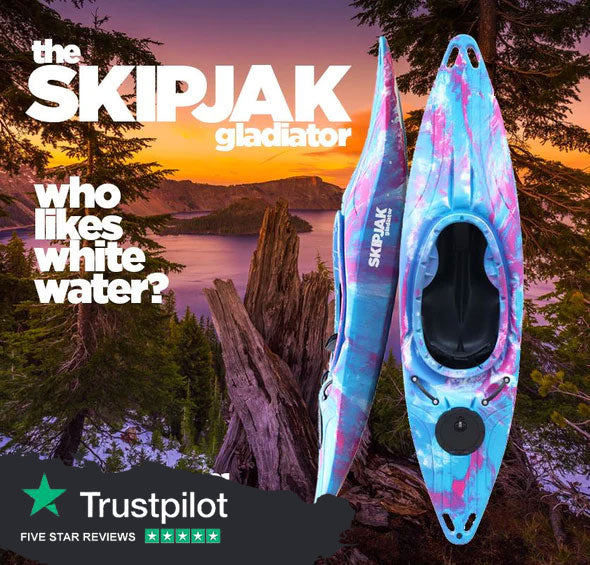 SkipJak Gladiator 8.5 - Whitewater Kayak Kayaks Lake Land Kayaks 